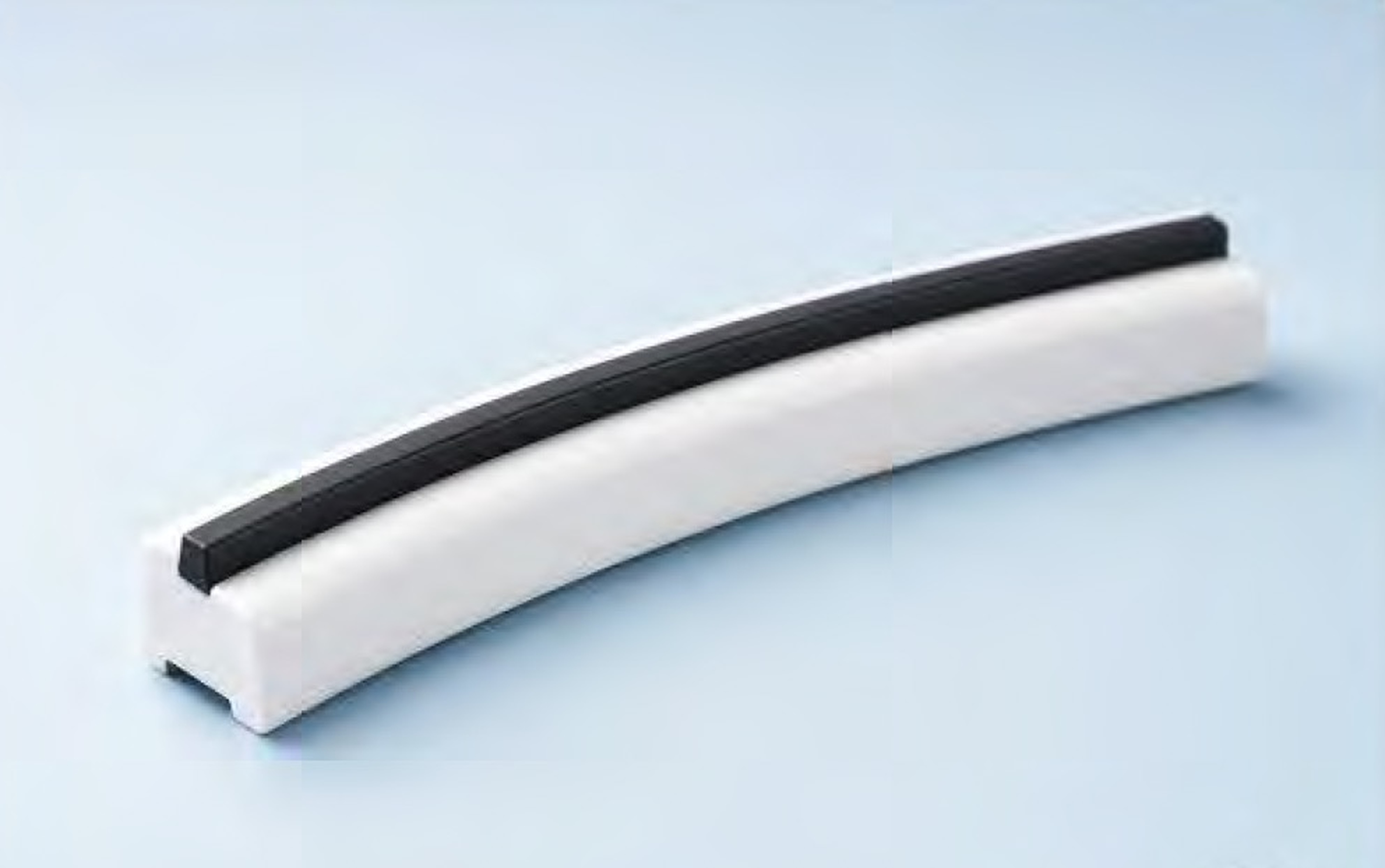 40mm Coex white with black strip
